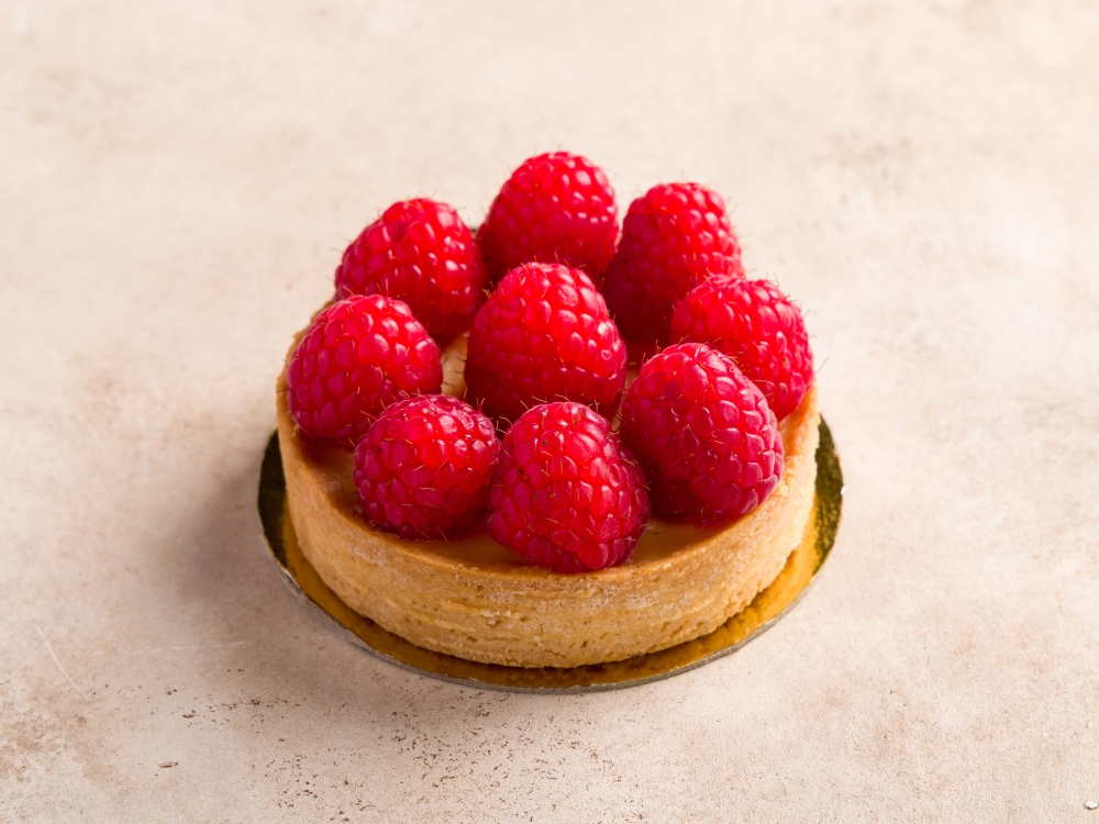 Малиновая тарталетка