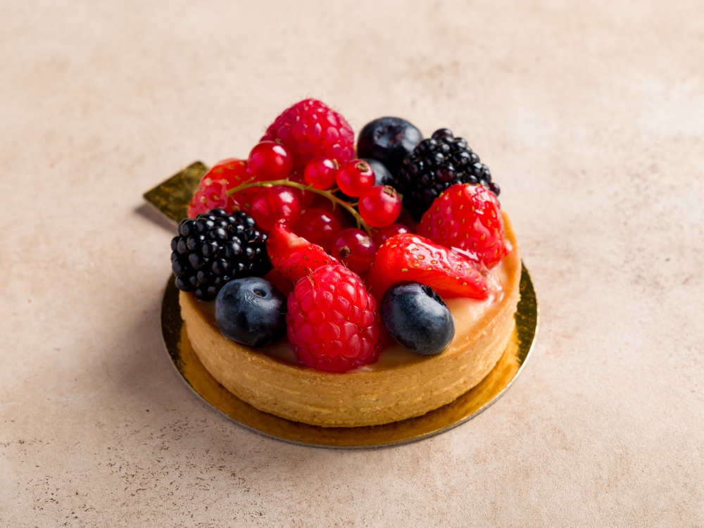 Ягодная тарталетка