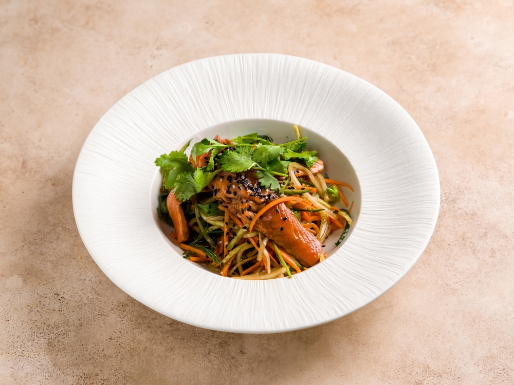 Салат форель