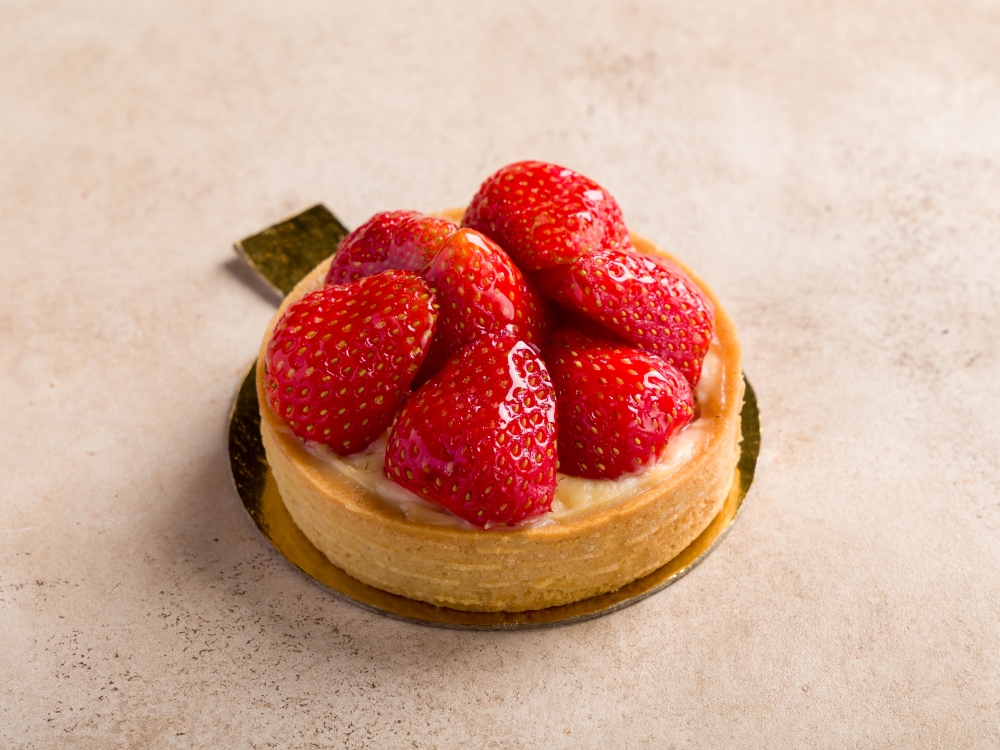 Тарталетка с клубникой